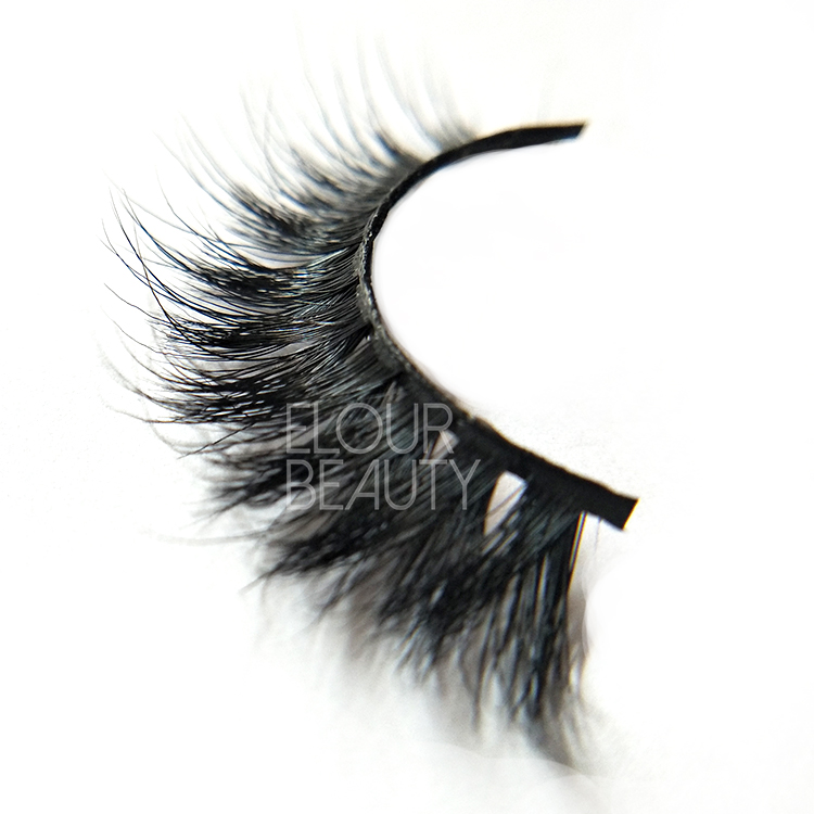 First class 3D Wispy Mink Strip Lashes manufacturer China ED108